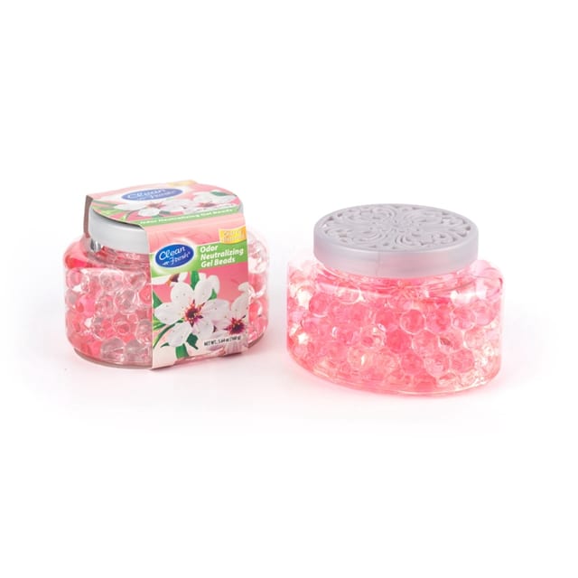 Odor neutralizing gel beads