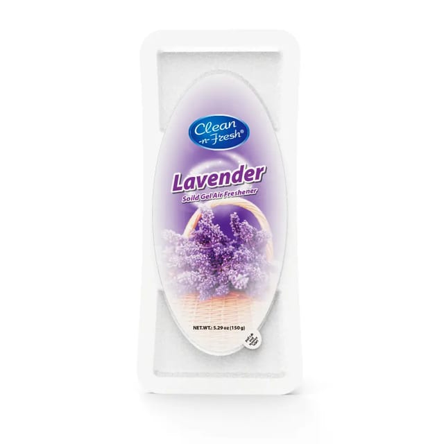 Solid gel air freshener