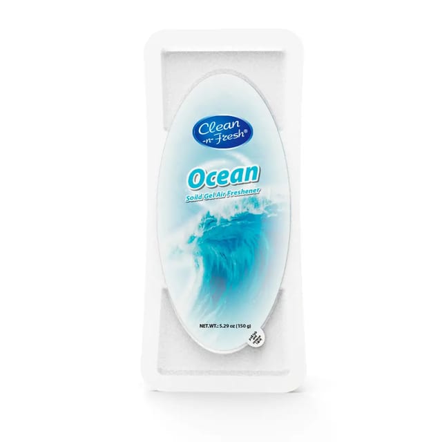 Solid gel air freshener