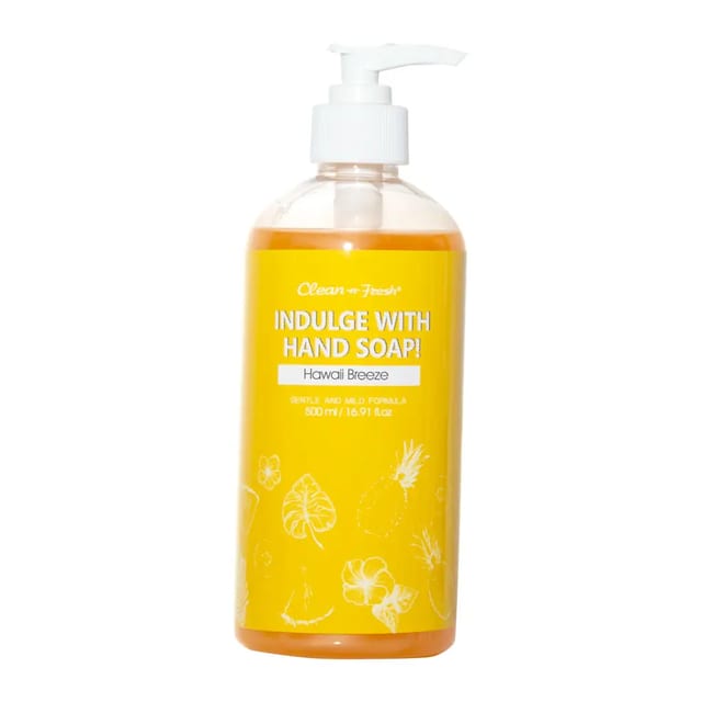 500ml Pearlized Hand Soap Hawaii Breeze