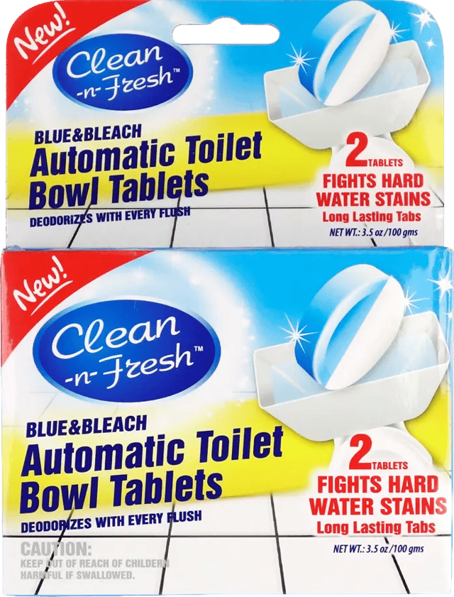 Blue & Bleach Toilet Tablets