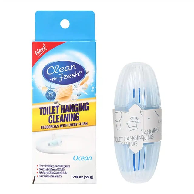 Toilet hanging cleaner