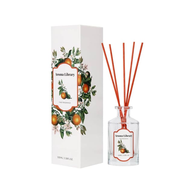 Octagon Clear Bottle Reed Diffuser 100ml