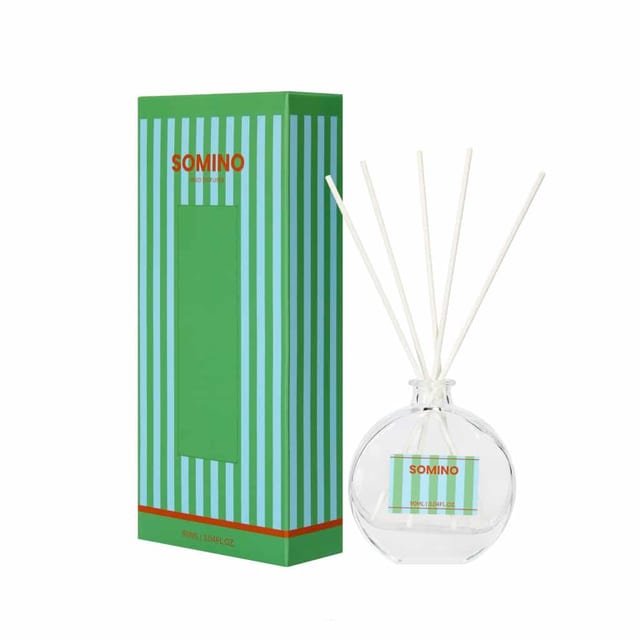 Flat Clear Bottle Reed Diffuser 90ml
