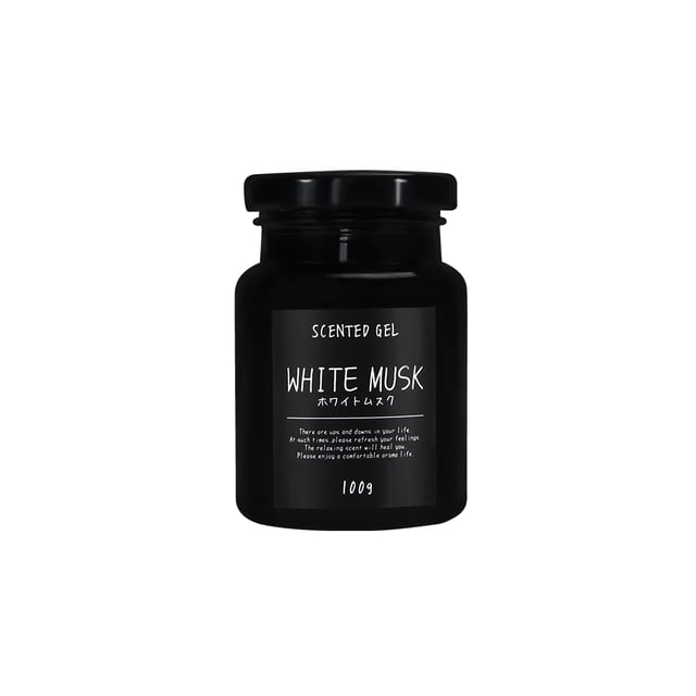 Scented Gel Air Freshener White Musk 100g