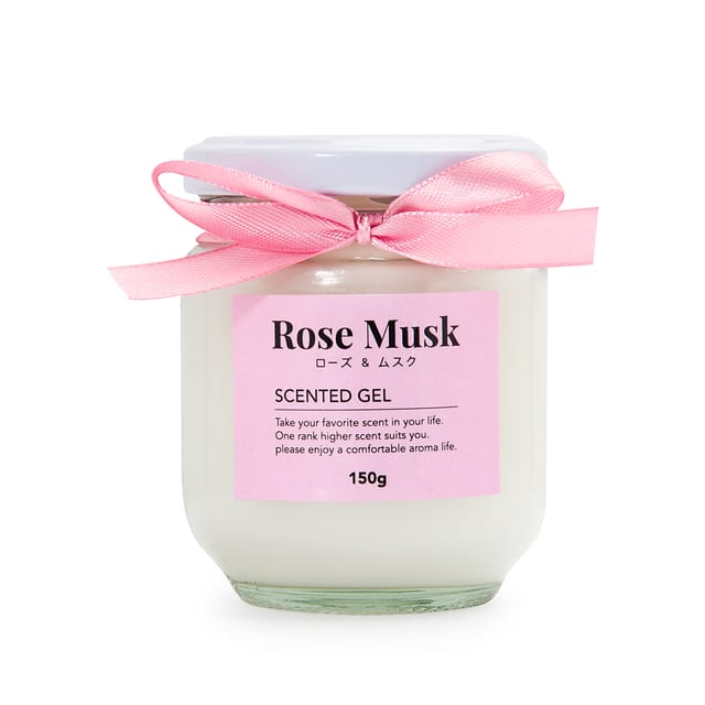 Scented Gel Air Freshener Rose Musk 150g