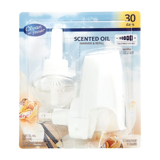 Scented Oil Warmer & Refill Vanilla