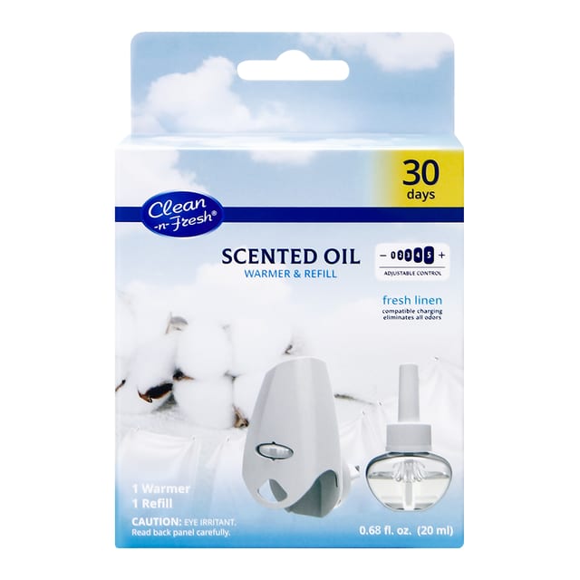 Scented Oil Warmer Refill Box Pack Fresh Linen