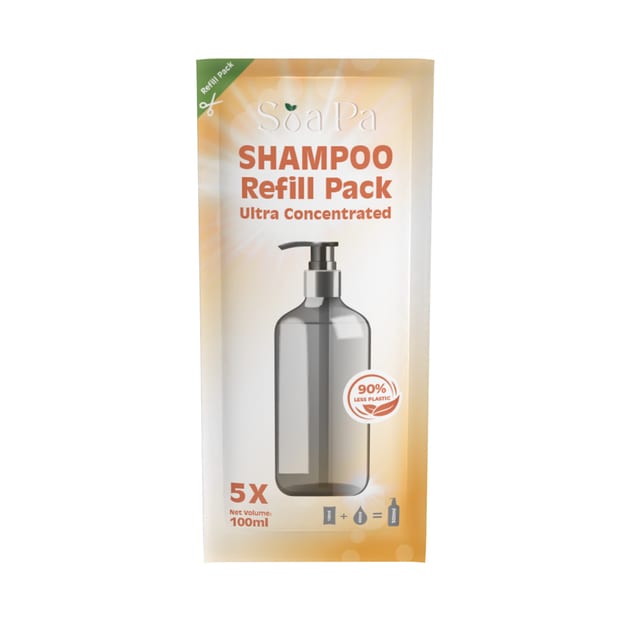 Concentrated Shampoo Refill Pack 100ml