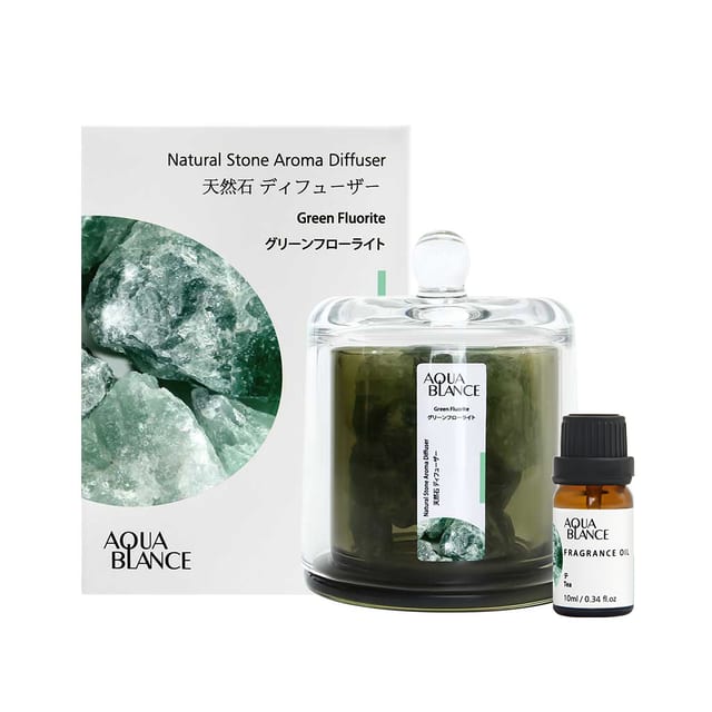 Green Fluorite Natural Stone Aroma Diffuser Perfume