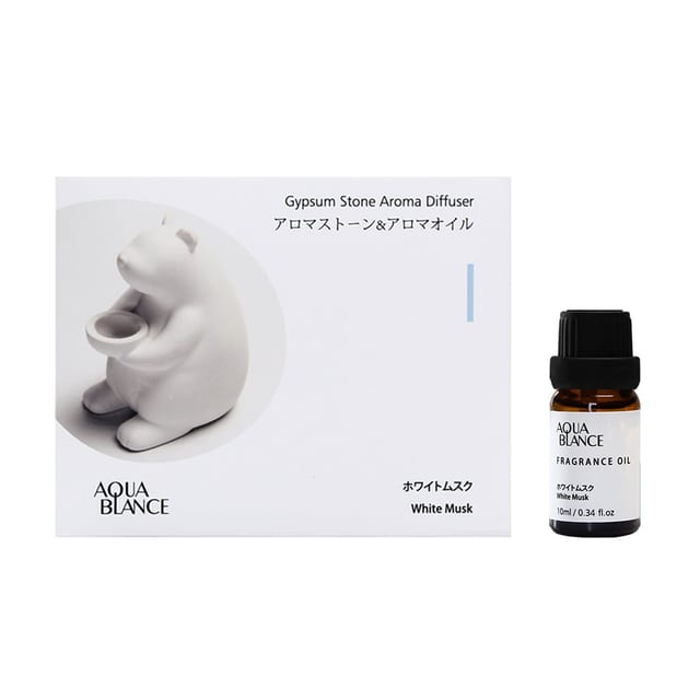 Bear-Shaped Gypsum Stone Aroma Oil Diffuser 10ml