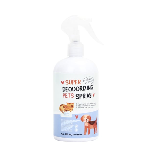 Super Deodorizing Pets Spray Fresh Linen 500ml