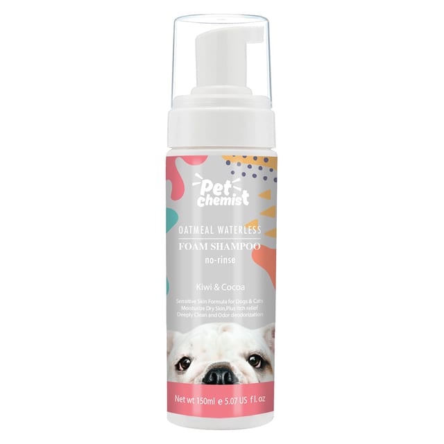 Oatmeal Waterless Foam Shampoo Kiwi 150ml